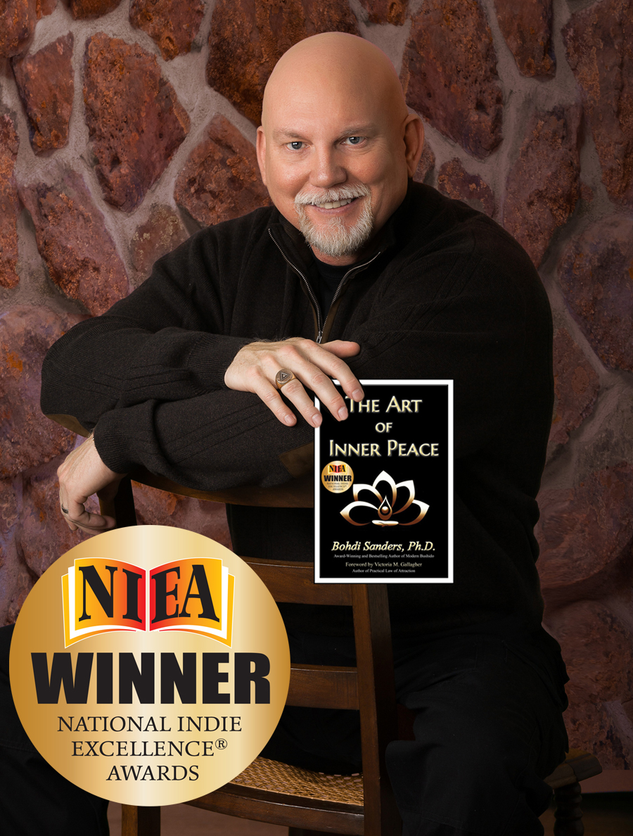 Dr. Bohdi Sanders' book, The Art of Inner Peace, wins a 1st Place National Indie Excellence Book Award